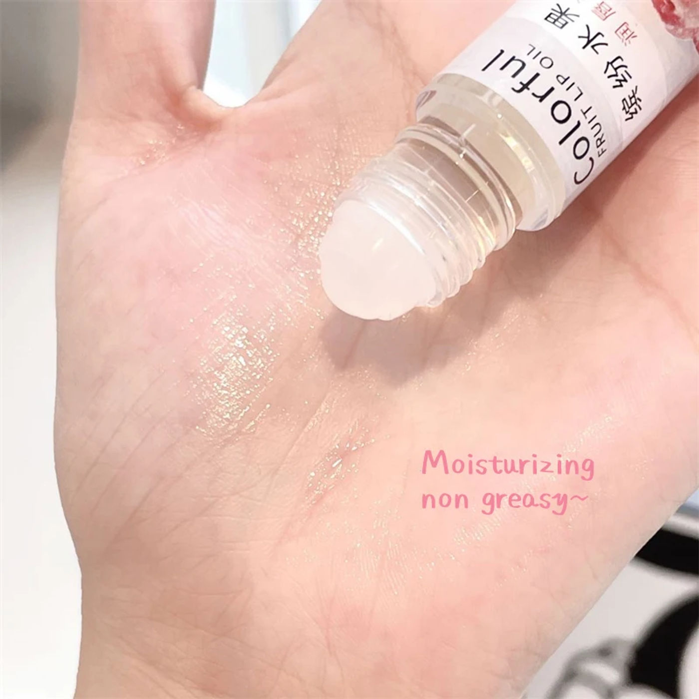 Description Picture 4 of itemIconic Brand Raspberry Honey Lip Oil Lasting Relieves Dry Moisturizing Lip Gloss Fades Lip Lines Water Light Lips Korean Cute Makeup