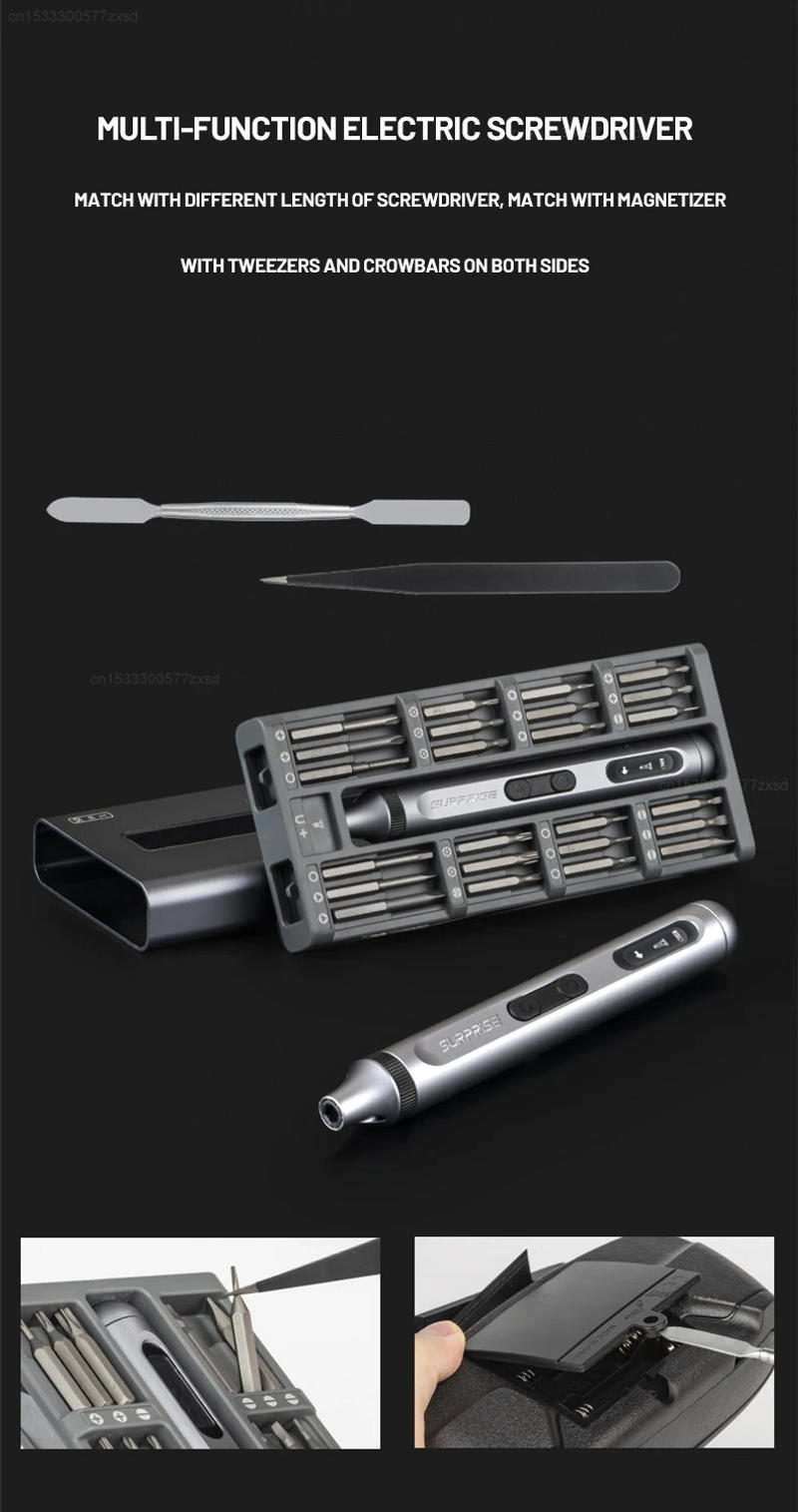 Description Picture 3 of itemXiaomi Precision Electric Screwdriver Set Silent & Durable Type-C Fast Charging Cordless Screwdriver Repair Household Power Tool