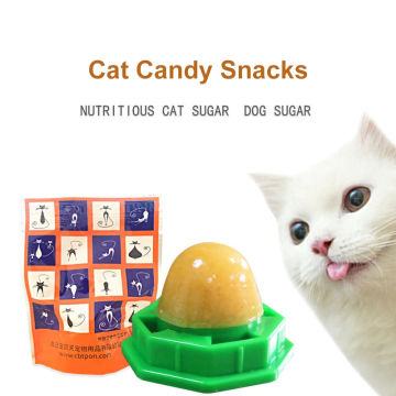 Cats Natural Catnip Healthy Nutrition Pet Snacks Energy Ball Safe Lick Candy Vitamin Pudding Catnip Lollipop For Cat Kitten