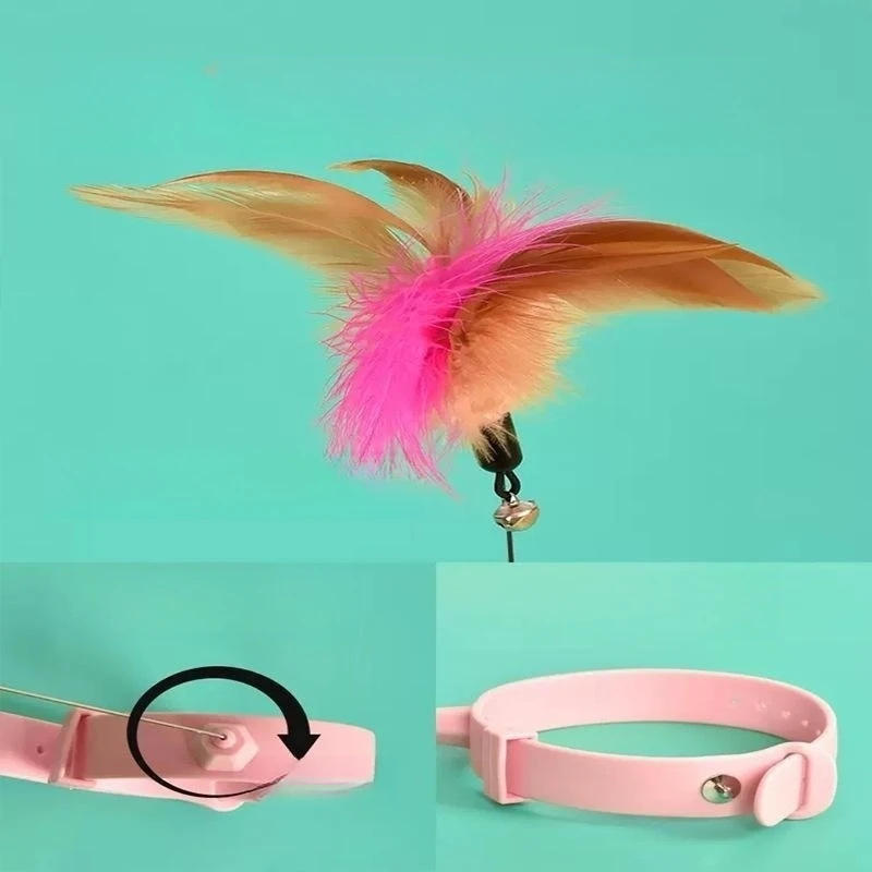 Description Picture 4 of itemCat Toys, Pet Cat Teaser Toys, Cat Teaser Wand Toys, Relief Pressure Playing Interactive Cat Toy