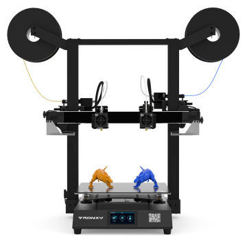 Tronxy GEMINI S IDEX Multicolor 2 Head Independent Dual Extruder FDM mirror copy 3D Printer impresora impressora 3d  3д принтер