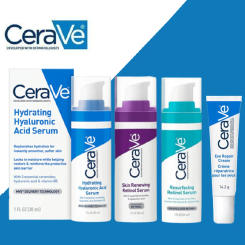 CeraVe Hydrating Acid Renewing Retinol Serum Skin Renewing Retinol Serum Moisturizing Repairing Hydrating Hyaluronic Acid Serum