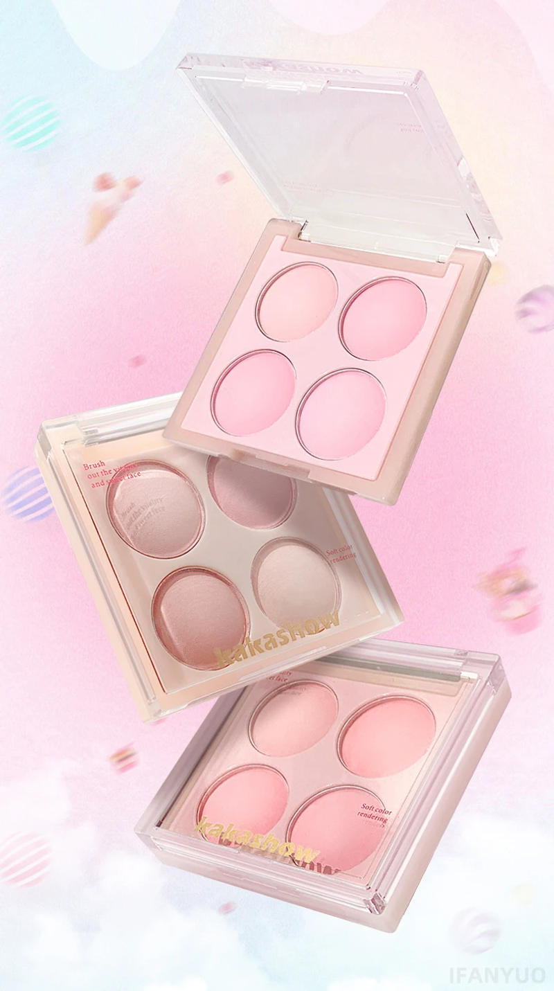 Description Picture 3 of itemKorean Blush Pallete Expansive Color Brightening Face Contouring Shadow Blusher Long-lasting Tint Cheek Korean Makeup Cosmetics
