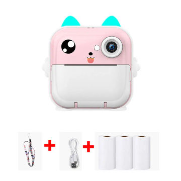 Children Instant Print Camera Kids Digital Photo Video Camera with Thermal Print Paper Child Camera Birthday Gift for Boys Girls