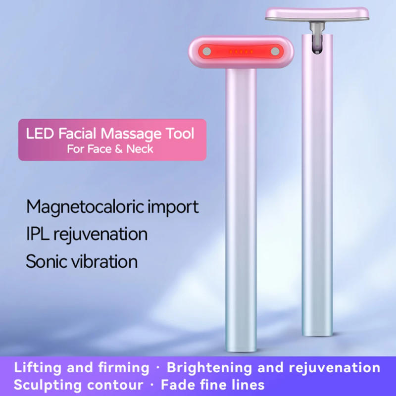 Description Picture 2 of itemLED RF EMS Microcurrent Eye Massage Instrument Heated Vibration Neck Eye Massager Anti Aging Wrinkle Face Lifting Beauty Device