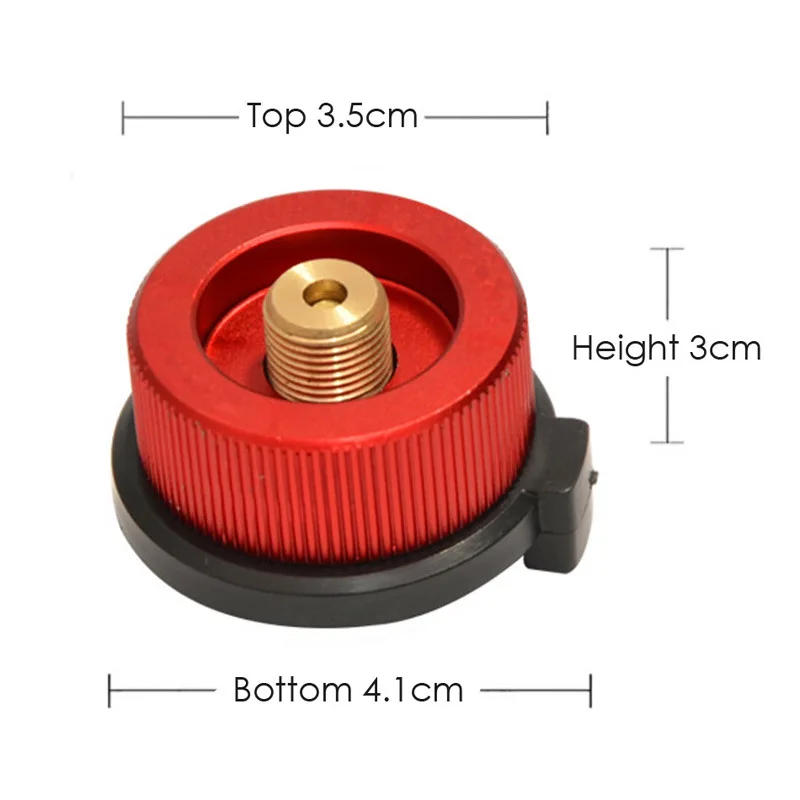 Description Picture 5 of itemOutdoor Camping Stove Gas Tank Adapter Propane Tank Adapter American Standard Adapter Gas Burner Conversion Head Camping Gear