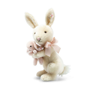 Rosie Rabbit and Baby Springtime Bunny, 9 Inches, EAN 683862
