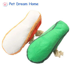 Teeth Resistant About 75g Voice Durable Cloth Cute And Fun Pet Toy Slippers Fun Best-selling Dogs Teeth Grinding 9 Colors Pet