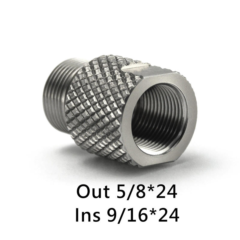 Description Picture 5 of itemStainless Steel Thread Adapter 5/8x24 to 9/16x24, M13.5x1LH, M14.5x1LH, M16x1LH, .578x28, M14x1LH for Cleaning Tube Catch Tube