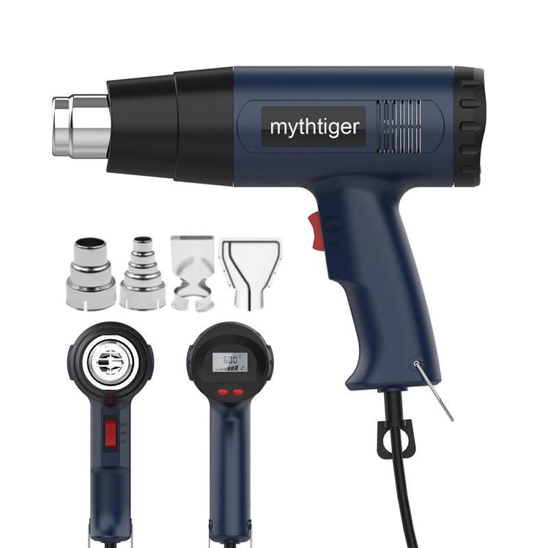 Description Picture 4 of itemLCD Display EU Plug Industrial Electric Hot Air Gun Thermoregulator Heat Gun Shrink Wrapping Thermal Blower Dryer For Soldering