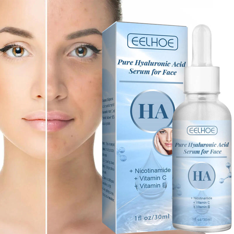 Description Picture 2 of item30ml Pure Hyaluronic Acid Serums For Face Facial Moisturizer Skincare Fades Wrinkles Repair Brightening Firming Hydrating For