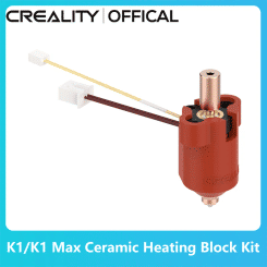 Creality K1 MAX Ceramic Heating Block Kit 300°C High Tem/Flow 600mm/s High-speed Printing 60W Heating for K1 / K1 MAX 3D Printer