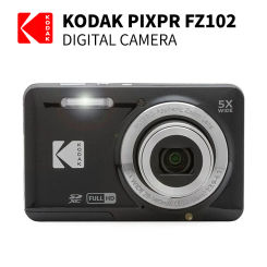 KODAK PIXPRO FZ55-RD 16MP Digital Camera 5X Optical Zoom 28mm Wide Angle 1080P Full HD Video 2.7