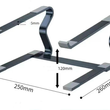 Aluminum Laptop Stand Portable Game Notebook Holder Compatible with 10-18 Inch Computer Non-Slip Base for Macbook Lenovo DELL