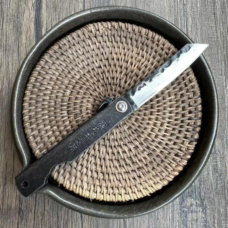 Description Picture 3 of itemPocket Knife Folding Higonokami Japanese Survival Fruit Knifes Camping Portable Self defense Hunting EDC Multi-tool Ball Bearing