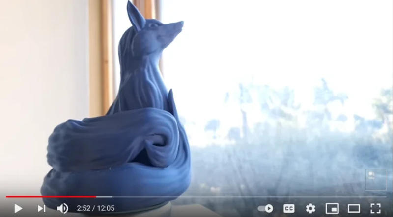 Description Picture 4 of itemERYONE Matte PLA Filament 1KG Spool 1.75mm 1.45 Density (g/cm3) Matte PLA Filament For FDM 3D Printer Fast Free Shipping