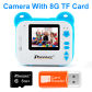 8G Card Blue Camera