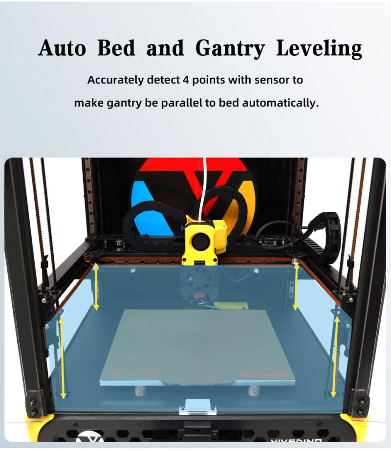 Description Picture 3 of itemFDM High Precision Auto Bed Leveling Impresora 3D Printer Printing Machine with Filament Detector Sensor