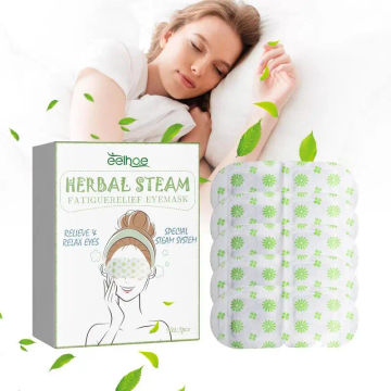 Herbal Steams Eye Cover 5Pcs Warm And Soothing Eye Pads Self Heated Eye Pads For Lunch Break Travel Bedtime Work Gaps Use