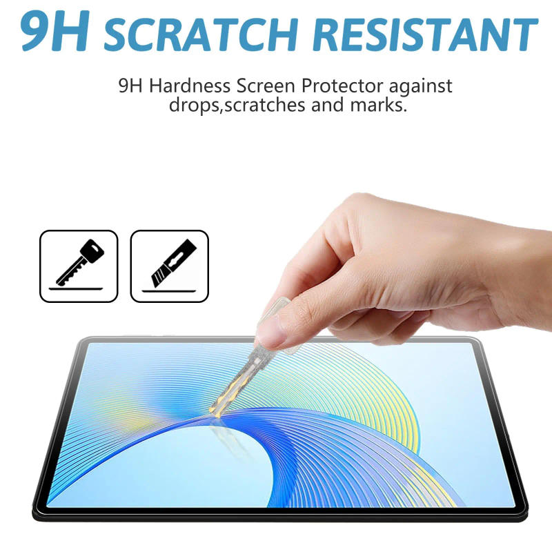 Description Picture 3 of itemFor HONOR Pad X9 Screen Protector 11.5 inch 9H Hardness HD Clear Anti Scratch Tempered Glass film for honor pad x9 2023