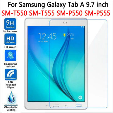 HD Screen Protector For Samsung Galaxy Tab A 9.7 T550 T551 T555 Tempered Glass For SM-P550 9.7