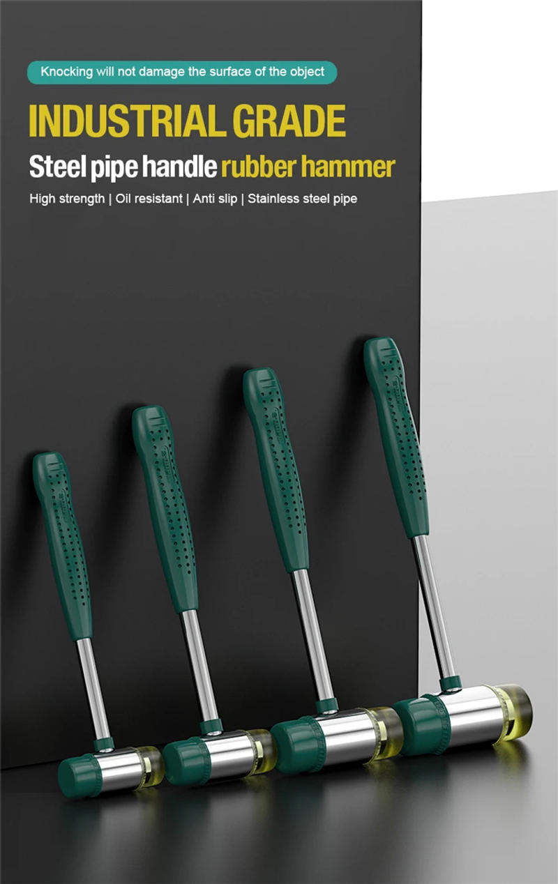 Description Picture 2 of itemWYNN'S Double-Faced Soft Hammer Mallet Rubber Hammer for Home Flooring Decoration Installation Hand Tool Jewelry Craft DIY Work