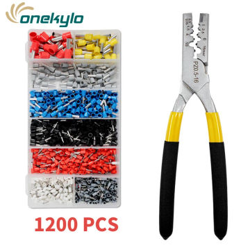 PZ0.5-16 Germany Style Mini Crimping Pliers For Cable End Sleeves Special Tube Terminals VE Ferrule Connector Crimping Tools