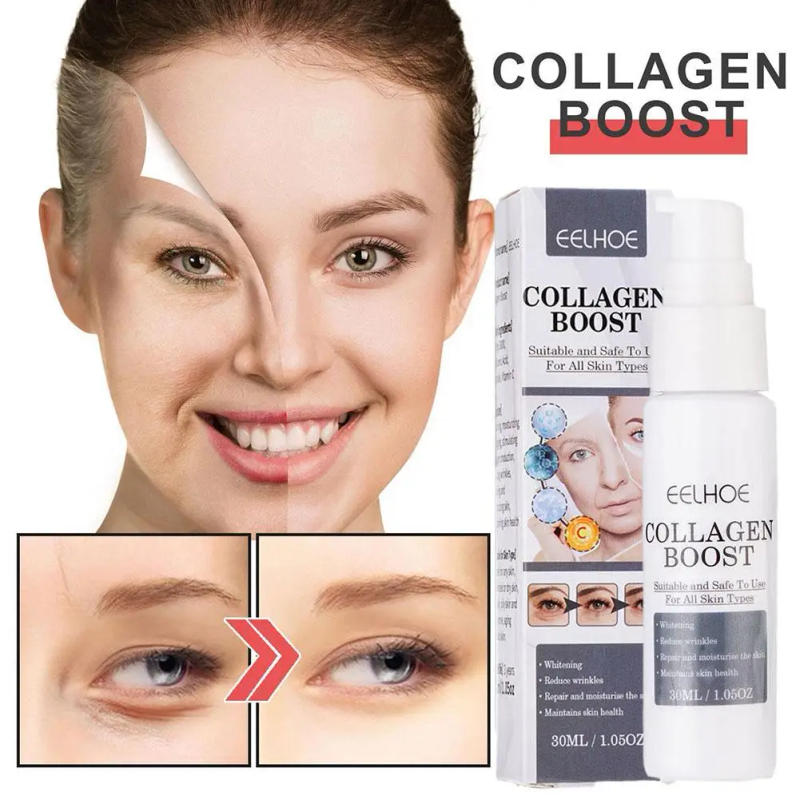Description Picture 3 of itemEELHOE Women Collagen Boost Anti-Aging Serum Collagen Booster for Face with Hyaluronic Acid Unisex Collagen Facial Cream