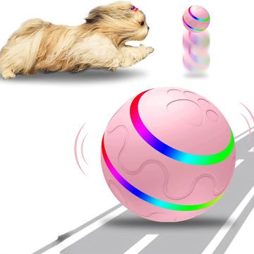 ATUBAN Interactive Dog Ball Toys,Active Rolling Ball for Indoor Dogs/Cats with Motion Activated,Moving Bouncing Ball pet Toys
