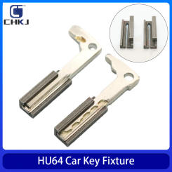 CHKJ 2PCS For Mercedes Benz HU64 Duplicating Fixture Clamp Blank Key Cutter Machine Part Key Cutter Machine Locksmith Tools