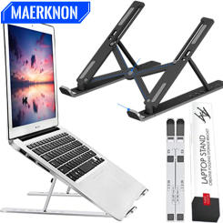Adjustable Laptop Stand Portable Laptop Holder Riser Notebook Stands Compatible with 8-15inch Laptop Tablet Bracket Support Base