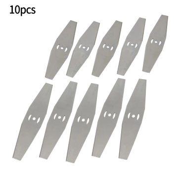 10pcs Metal Grass String Trimmer Head Blade 3 Hole Saw Blades 150mm Garden Lawn Mower Power Tool Fittings Accessories
