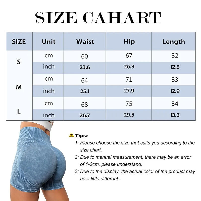 Description Picture 3 of itemTie Dye Yoga Shorts Gym Leggings High Waist Tights Bubble Butt Yoga Pants Women Seamless Legging Marble Printing Workout Clothes