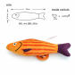 orange striped fish
