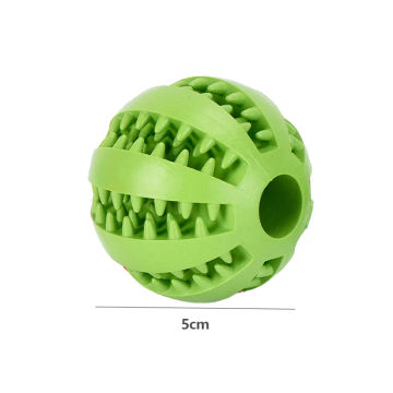 Pet Dog Toys Bite Resistant Bouncy Ball Toys for Small Medium Large Dogs Tooth Cleaning Ball Dog Chew Toys Pet Training Products