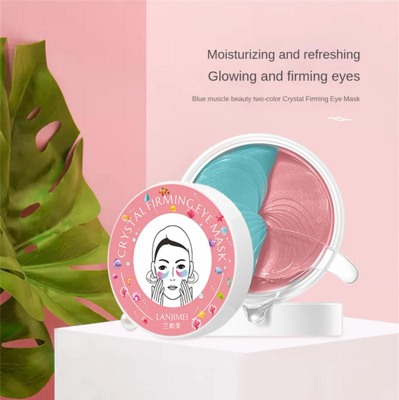 Description Picture 3 of itemCrystal Moisturizing Skin Care Remove Dark Circle Eye Care Eye Mask Two-color
