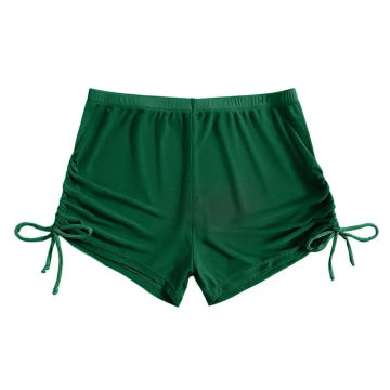 Fashion Mesh Shorts Solid Color Sunscreen Lightweight Women See-through Bikini Shorts