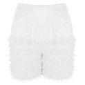 Sexy Womens Ruffle Summer Casual Shorts Bloomer Lace Sissy Stretch Frilly Knickers Layered Boyshort Womens Clubwear Dance Shorts