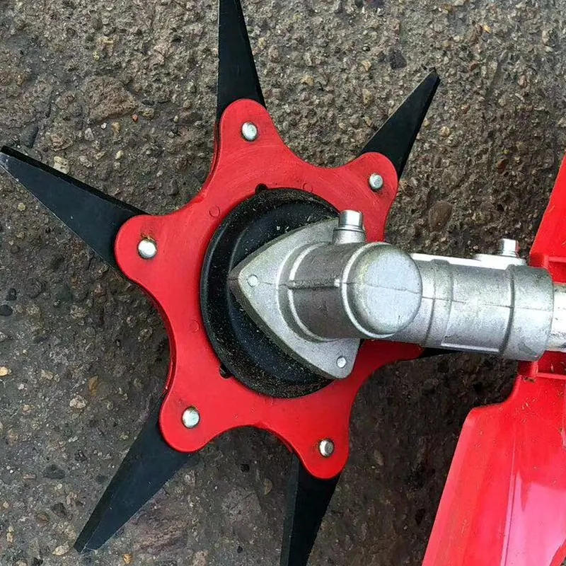 Description Picture 4 of itemNEWEST 6 Teeth Brush Cutter Blade Trimmer Metal Blades Trimmer Head 65Mn Garden Grass Trimmer