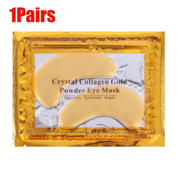 Crystal Collagen Gold Eye Mask Anti-Aging Anti Wrinkle Dark Circles Acne Remove Puffiness Fade Dark Circles Eye Skin Care Patch