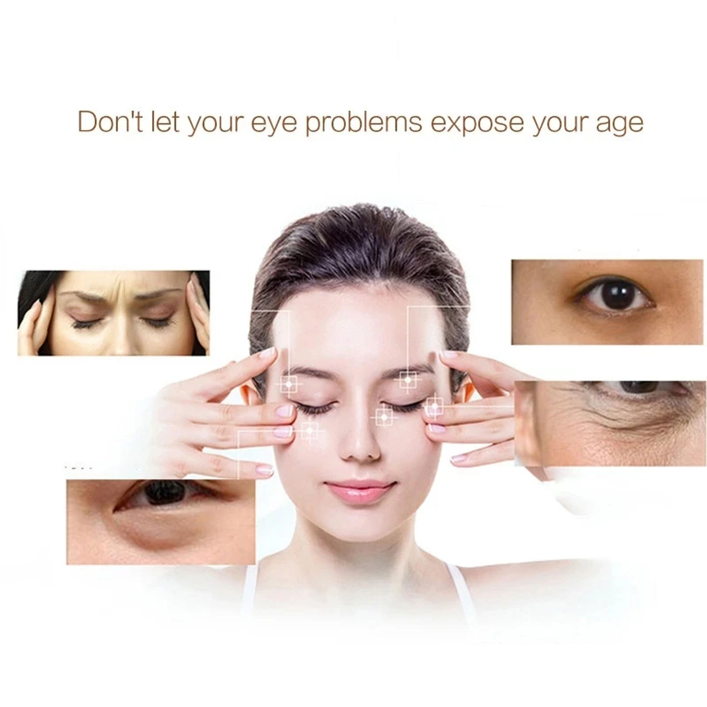 Description Picture 5 of item200Pcs=100Pairs Korean Cosmetics Beauty 24K Crystal Collagen Gold Eye Mask Anti Aging Acne Moisture Patches For Eye Skin Care