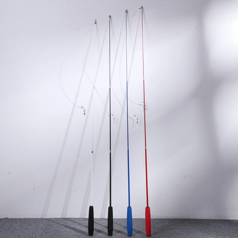 Description Picture 4 of itemCat Teaser Wands Interactive Retractable Fishing Pole Wand Cat Catcher Teaser Stick Rod Toy for Kitten Training Exercising