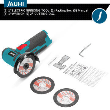 JAUHI 12V Mini Angle Grinder Rechargeable Grinding Tool Polishing Grinding Machine For Cutting Diamond Cordless Power Tools