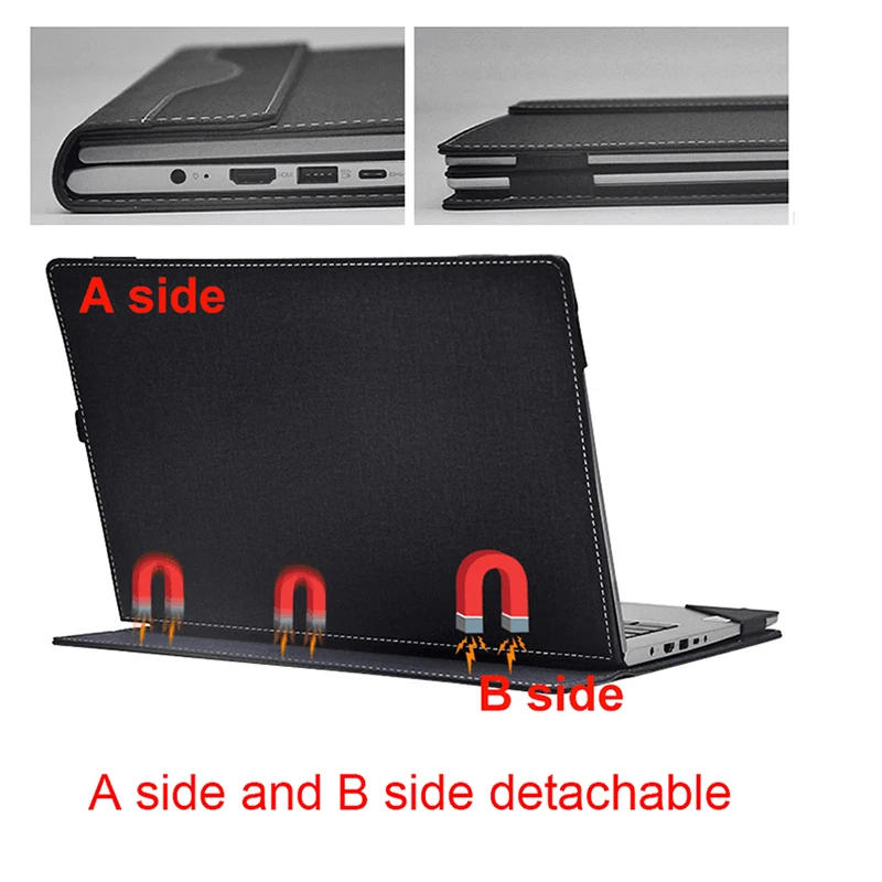 Description Picture 6 of itemNew Laptop Cover Case for Asus Zenbook 14 Flip OLED UP5401 12th Gen Intel UP3404 Pu Leather Bag Protective Skin Shell