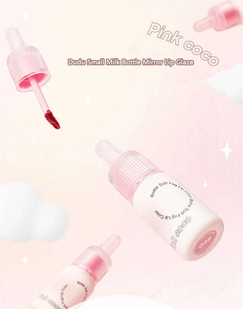 Description Picture 2 of itemMirror Lip Gloss Intense Color Mirror Not Easy To Stick Lip Glaze Lip Makeup Whitening Lip Gloss Small And Cute 32g Lip Gloss