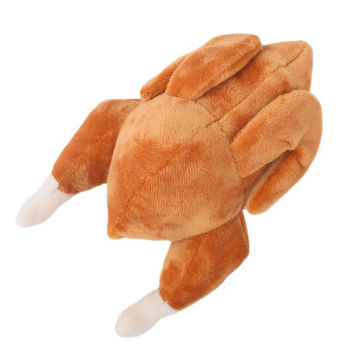 Pets Dog Toys Soft Plush Halloween Turkey Puppy Bite Resistant Toy Chew Squeaky Toy Interactive Pets Accessories Supplies