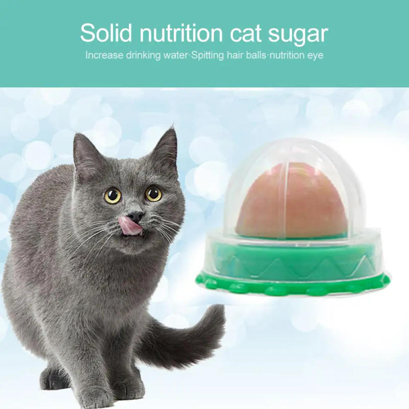 Description Picture 3 of itemCat Catnip Cat Toys Healthy Nutrition Cat Lollipop Cat Mint On The Wall Pet Products Cat Energy Ball Candy Snacks Goods For Cats