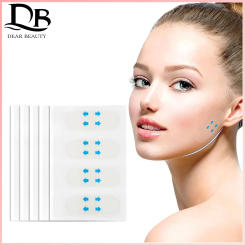 80Pieces Face Lifting Sticker Invisible Lifting Sticker Firming Chin Fade Fine Lines Shape V-shaped Eliminate Wrinkles