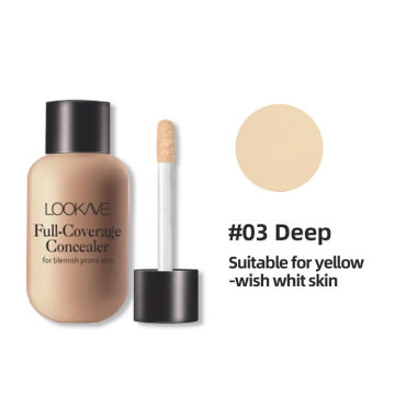 12ML Matte Liquid Foundation Smooth Long Wear Full Cover Dark Circle Acne Spot Smooth Oil-Control Waterproof Concealer Makeup