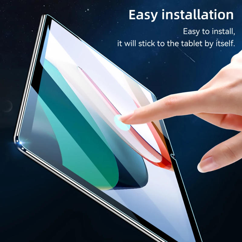 Description Picture 6 of item（2 Packs) 9HD Tempered Glass For Iconic Brand Redmi Pad 10.61 2022 Full Coverage Anti-Scratch Screen Protector Film